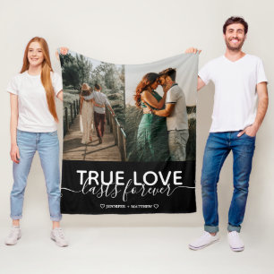 Couverture Polaire Mariage-Fiançailles photo True Love Couple