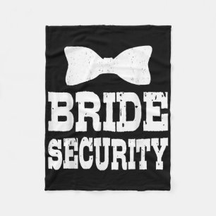 Couverture Polaire Mariée EVJF Sécurité Drôle Enfants Mariage Par