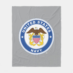 Couverture Polaire Marine américaine   Officier Crest