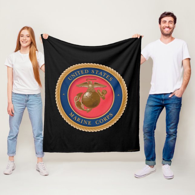 Couverture Polaire Marine Corps Seal (En situation)