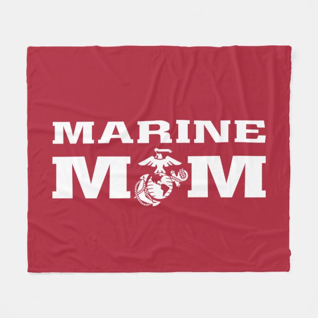 Couverture Polaire Marine Maman (Devant (Horizontal))