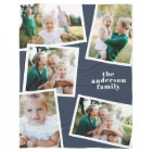 Marine moderne multi photo famille maison cadeau