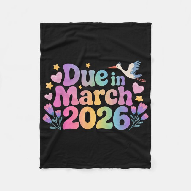 Couverture Polaire Mars 2026 Échéance En Mars Nouveau bébé maman mama (Devant)