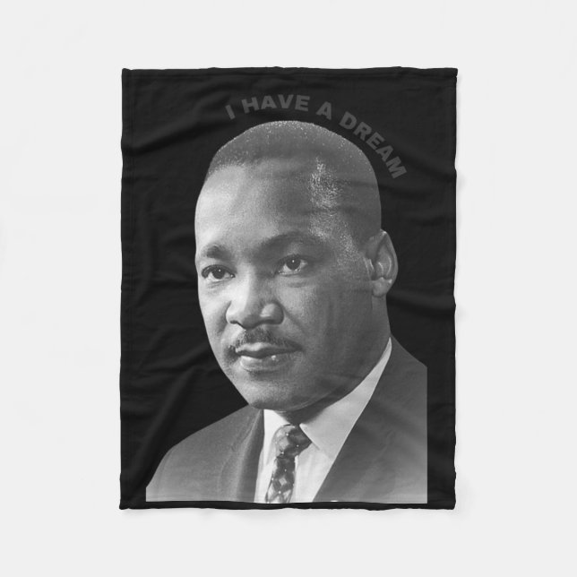 Couverture Polaire Martin Luther King_i A Un Sticker De Rêve (Devant)