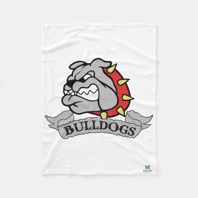 Couverture Polaire Mason Bulldogs (Devant)