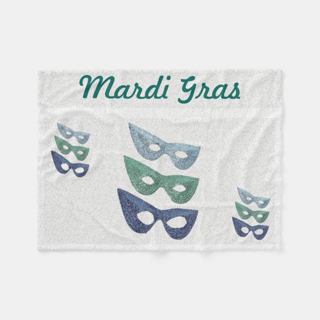 Couverture Polaire Masques d'étincelles - (Devant (Horizontal))