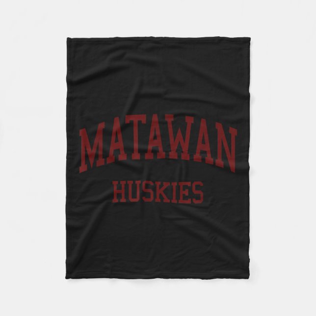 Couverture Polaire Matawan Regional High School Hs Aberdeen Nj Retro  (Devant)