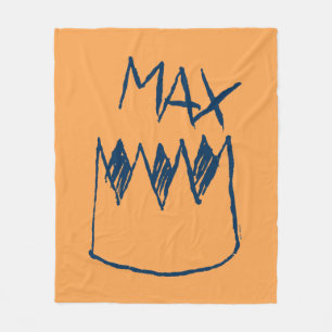 Couverture Polaire Max & Crown Sketch
