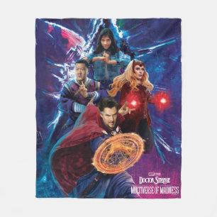 Couverture Polaire Médecin Strange & Alliés Multiverse Graphisme