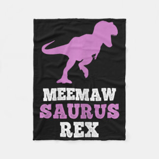 Couverture Polaire Meemaw-saurus Rex Dino Dinosaure Meemawsaurus Drôl