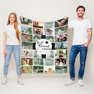 Couverture Polaire Meilleur Amis Forever Custom Fleece Blanket - 26pi