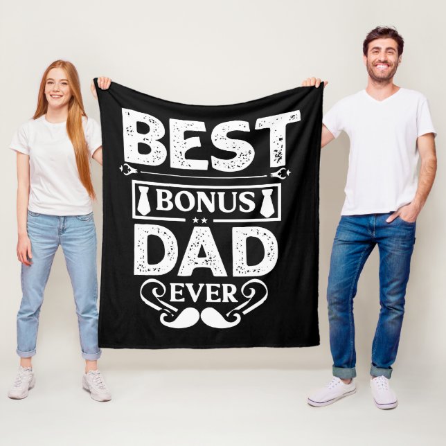 Couverture Polaire Meilleur Bonus Papa jamais (En situation)