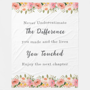 Couverture Polaire Meilleur cadeau du professeur