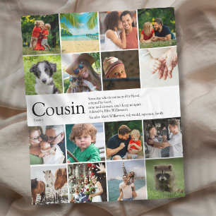 Couverture Polaire Meilleur cousin jamais Définition 16 Collage de ph