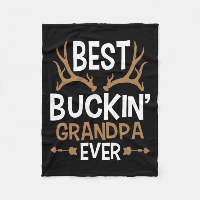 Couverture Polaire Meilleur grand-père de Buckin jamais - Grand-père  (Devant)
