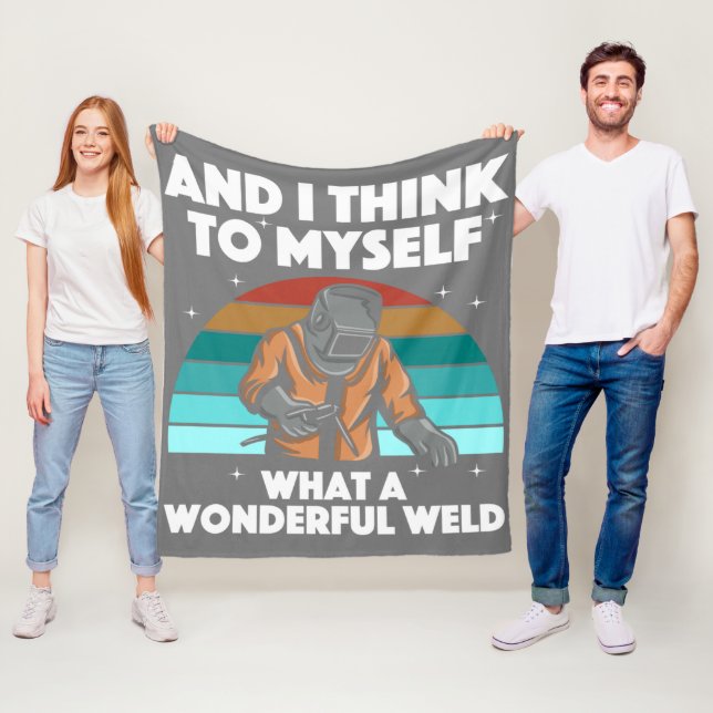 Couverture Polaire Meilleur Welding Art Men Women Arc Welder Ir (En situation)