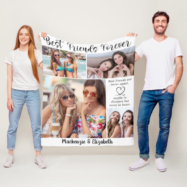 Couverture Polaire Meilleurs Amis Pour Quote Script Personnalisé (En situation)