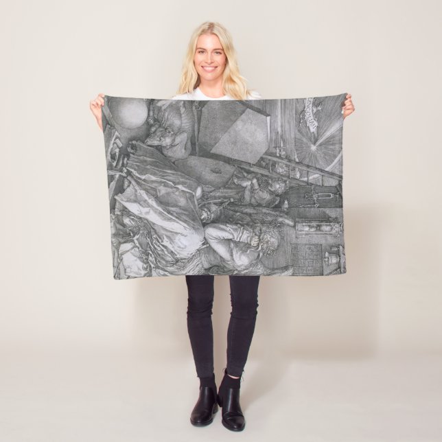 Couverture Polaire Melancholia, Albrecht Durer (En situation)