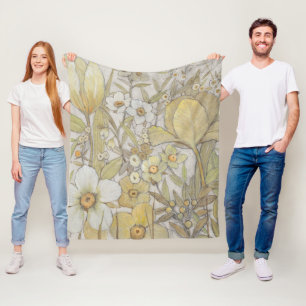 Couverture Polaire Mélange floral
