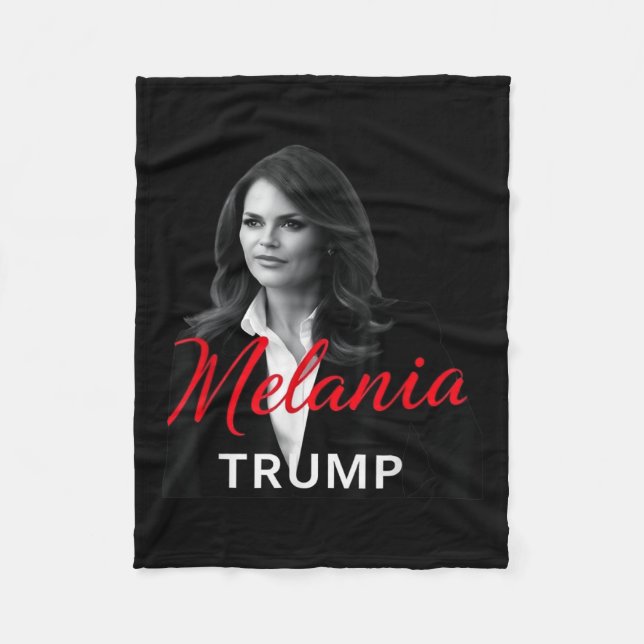 Couverture Polaire Melania Trump 2025 Première dame Inauguration Phot (Devant)