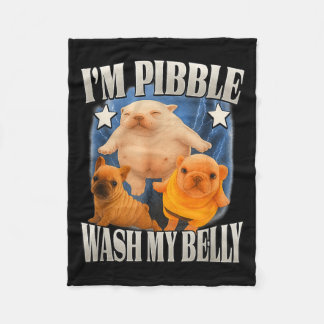 Couverture Polaire Mème idiot Bble Mème Lave Mon Ventre Nettoie Mon V