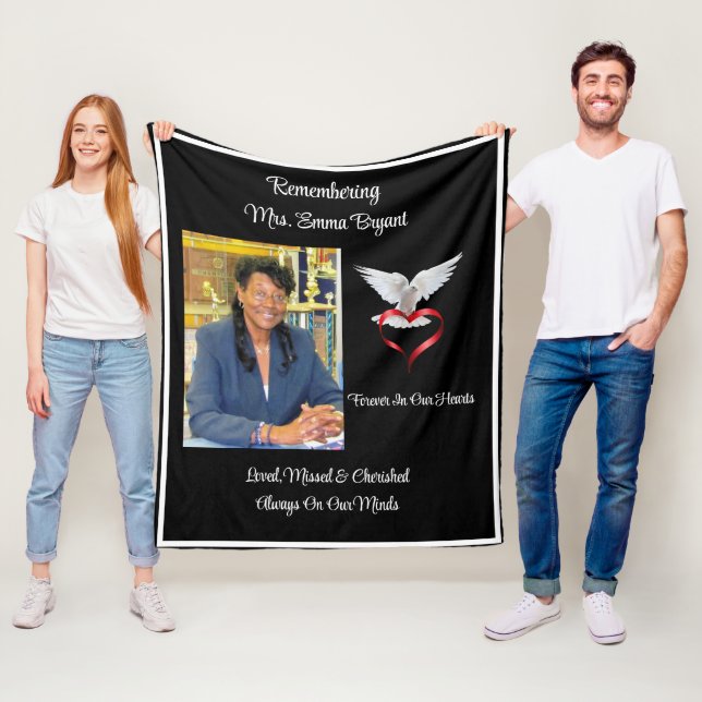 Couverture Polaire Mémorial adoré, disparu et chéri (En situation)