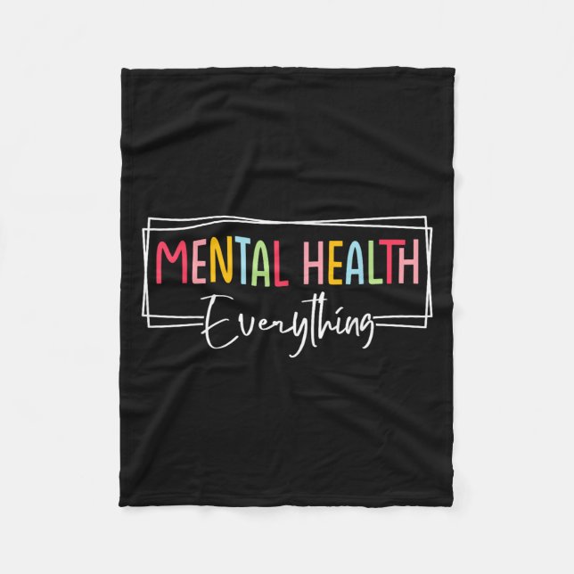 Couverture Polaire Mental Health Over Everything Suicide Depression A (Devant)