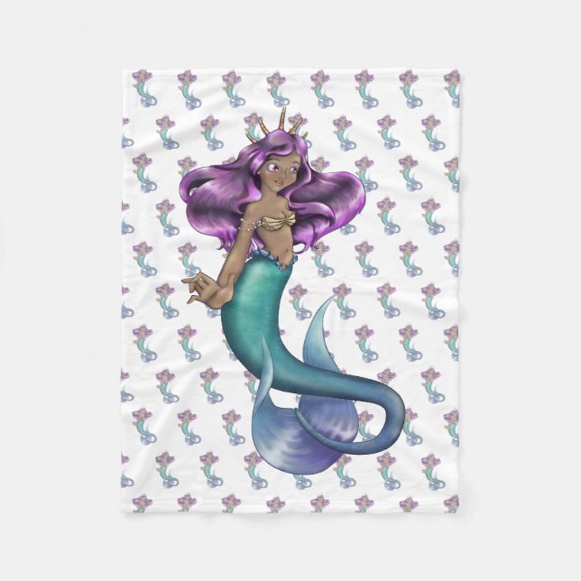 Couverture Polaire Mermaid Iole (Devant)