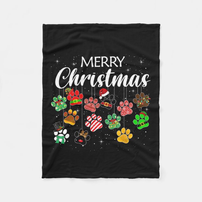 Couverture Polaire Merry Christmas 2021 (Devant)