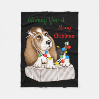 Couverture Polaire Merry Christmas Girls 