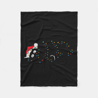 Couverture Polaire Merry Kissmy Angry Cat Christmas Funny Sarcastic H