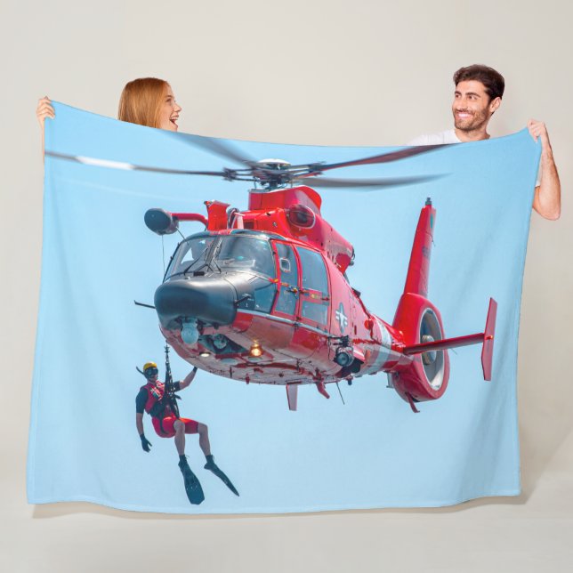 COUVERTURE POLAIRE MH-65D DOLPHIN (En situation)