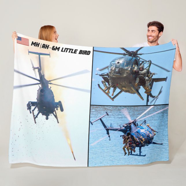 COUVERTURE POLAIRE MH/AH-6M PETIT OISEUR (En situation)