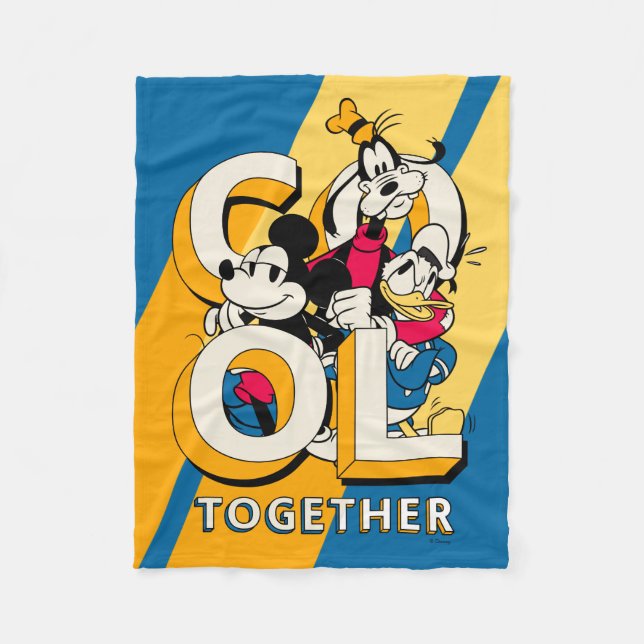Couverture Polaire Mickey & Friends | Cool Ensemble (Devant)