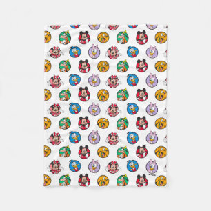 Couverture Polaire Mickey & Friends Motif Cercles Classiques