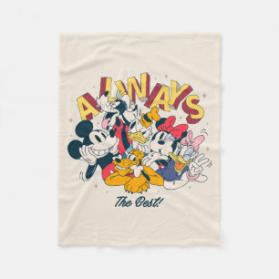 Couverture Polaire Mickey & Friends Toujours Le Meilleur