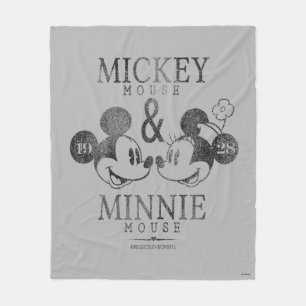Couverture Polaire Mickey & Minnie Est. 1928