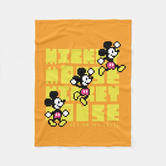 Couverture Polaire Mickey Mouse Double Saut (Devant)