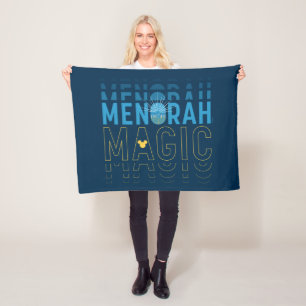 Couverture Polaire Mickey Mouse Menorah Magic