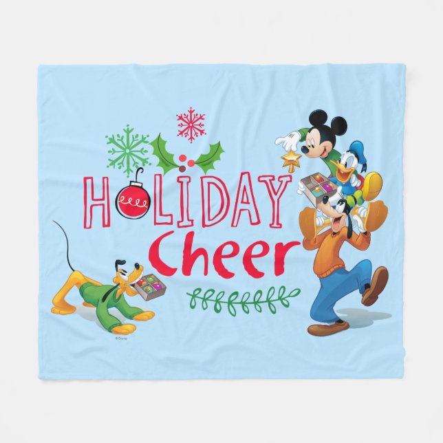 Couverture Polaire Mickey Spreading Holiday Cheval (Devant (Horizontal))