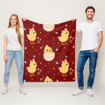Mignon poussin de Pâques avec motif transparent à
