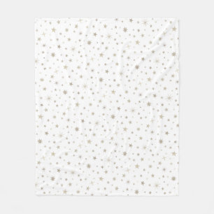 Couverture Polaire Mignonne Genre Neutre Blanc Silver Star Élégant