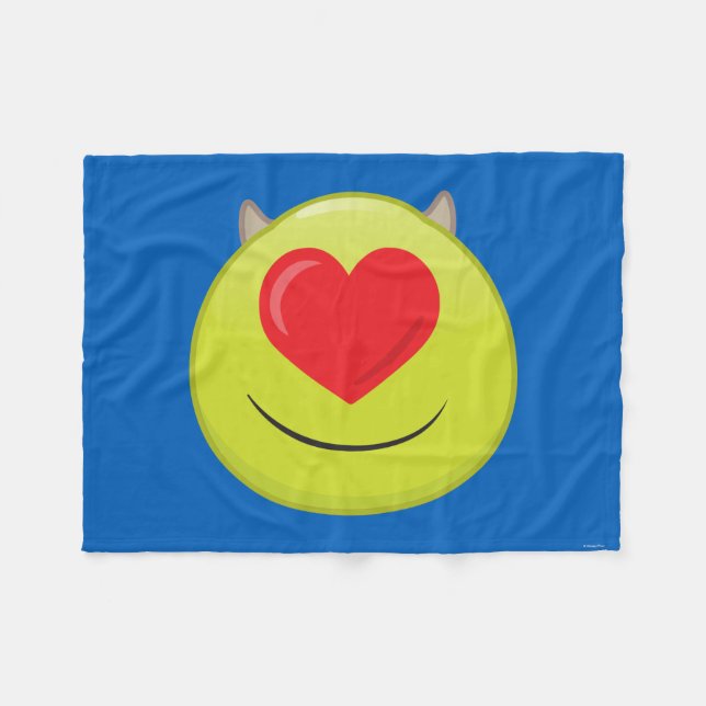 Couverture Polaire Mike Emoji (Devant (Horizontal))