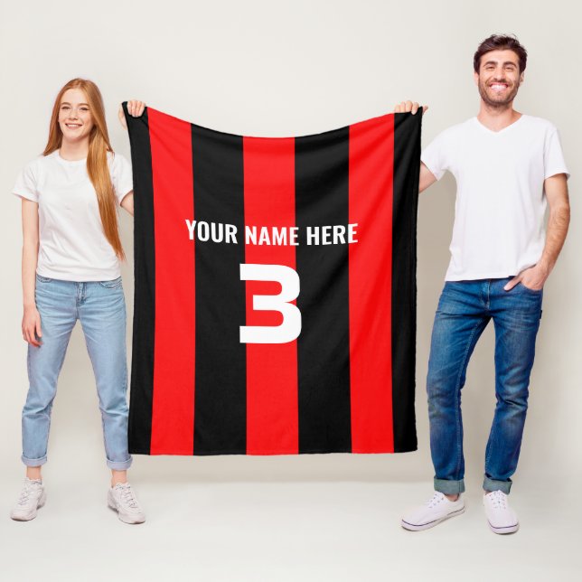 Couverture Polaire Milan personnalisé (En situation)