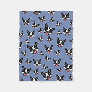 Couverture Polaire Milo Boston Terrier