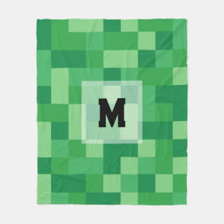 Couverture Polaire Minecraft Monogram Fleece Blanket