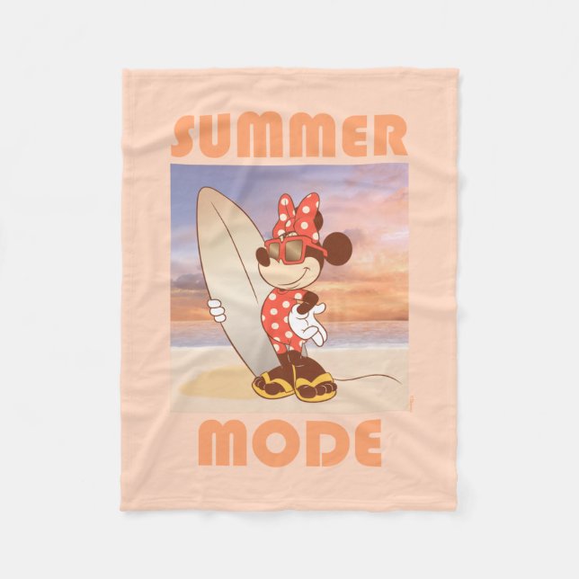 Couverture Polaire Minnie | Mode été (Devant)