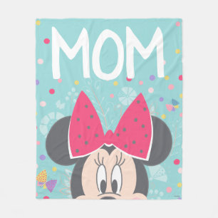 Couverture Polaire Minnie Mouse Pékin - Joyeuse fête des mères
