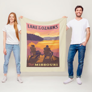 Couverture Polaire Missouri Lac des Ozarks