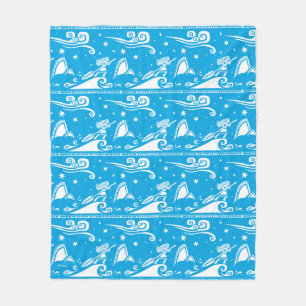 Couverture Polaire Moana Voile Par Les Étoiles - Motif